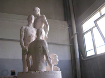 Plaster model